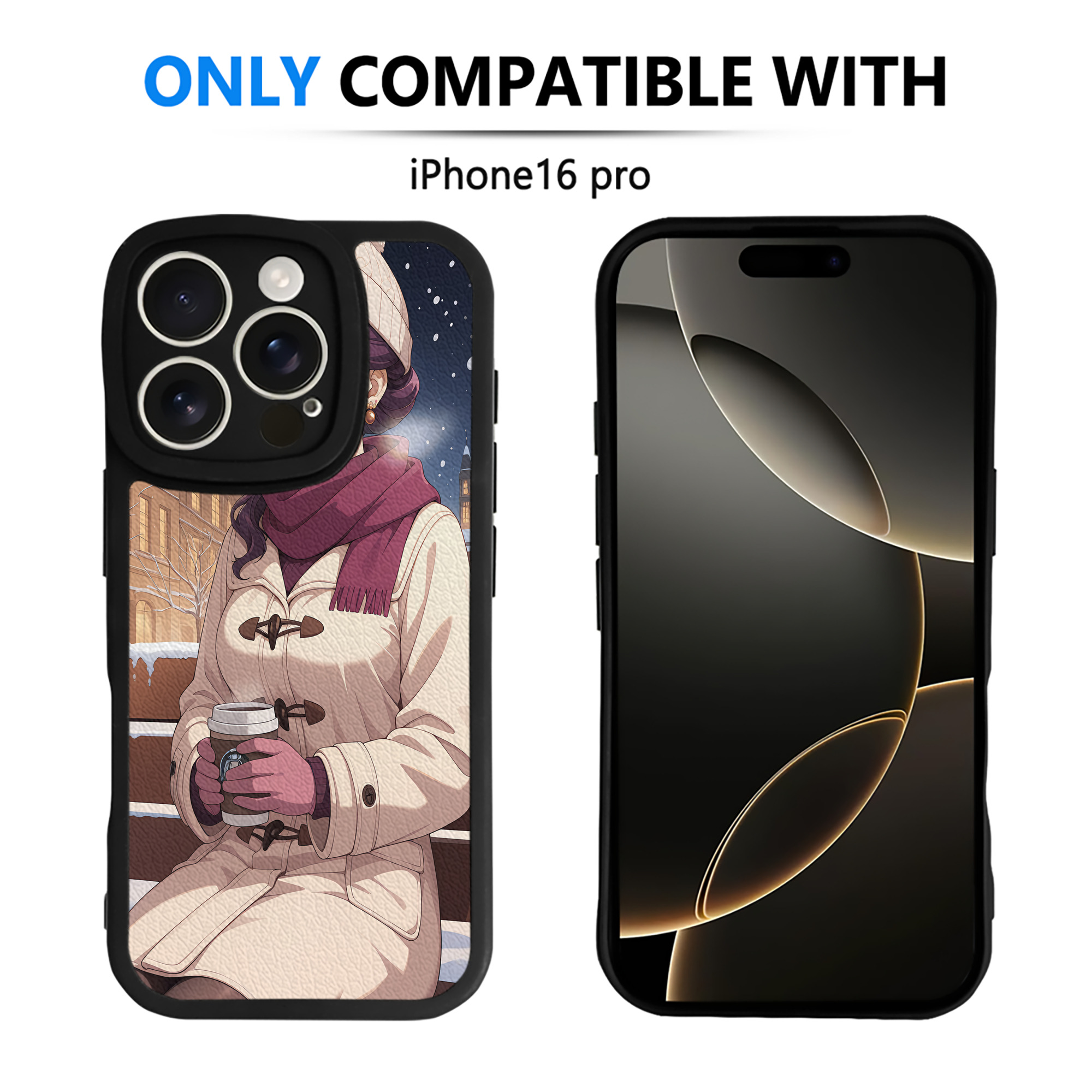 薬屋のひとりごと The Apothecary Diaries 【iPhone 16シリーズ対応】シリコンスマホケース（レザー調） 材質：シリコン